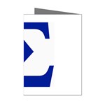 sigma Greek Mini Greeting Cards (Pkg of 8)