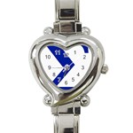 sigma Greek Heart Italian Charm Watch
