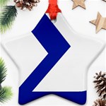 sigma Greek Star Ornament (Two Sides)
