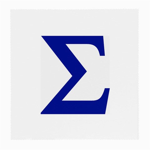 sigma Greek Glasses Cloth (Medium) from ArtsNow.com Front
