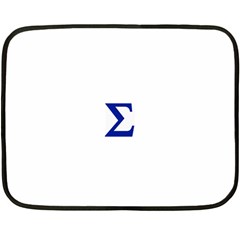 sigma Greek Mini Fleece Blanket(Two Sides) from ArtsNow.com 35 x27  Blanket Front