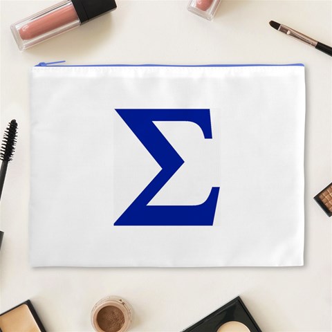 sigma Greek Cosmetic Bag (XL) from ArtsNow.com Front
