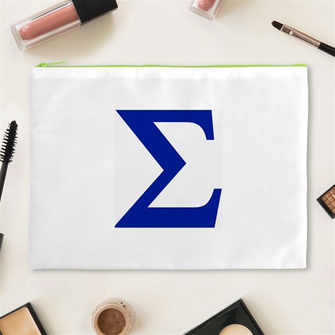 sigma Greek Cosmetic Bag (XL) from ArtsNow.com Front
