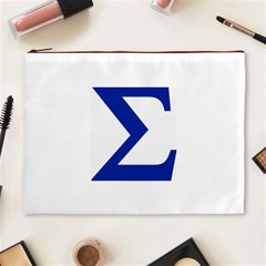 sigma Greek Cosmetic Bag (XL) from ArtsNow.com Front