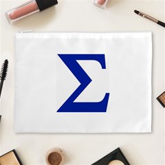 sigma Greek Cosmetic Bag (XL) from ArtsNow.com Front