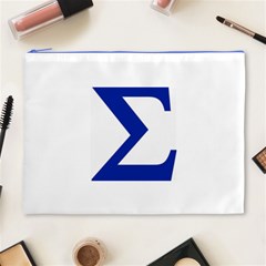 sigma Greek Cosmetic Bag (XL) from ArtsNow.com Front