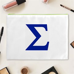 sigma Greek Cosmetic Bag (XL) from ArtsNow.com Front