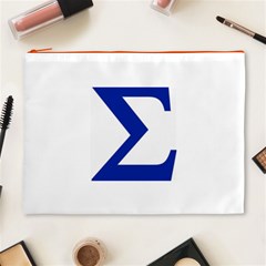 sigma Greek Cosmetic Bag (XL) from ArtsNow.com Front