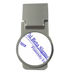 sigma 4_canes_peppermint_single Money Clip (Round)