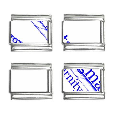 sigma 4_canes_peppermint_single 9mm Italian Charm (4 pack) from ArtsNow.com Front