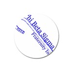 sigma 4_canes_peppermint_single Magnet 3  (Round)
