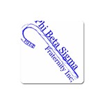 sigma 4_canes_peppermint_single Magnet (Square)