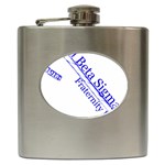sigma 4_canes_peppermint_single Hip Flask (6 oz)