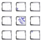 sigma 4_canes_peppermint_single Mega Link Italian Charm (9 pack)