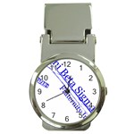 sigma 4_canes_peppermint_single Money Clip Watch