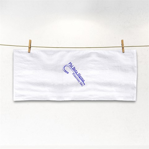 sigma 4_canes_peppermint_single Hand Towel from ArtsNow.com Front