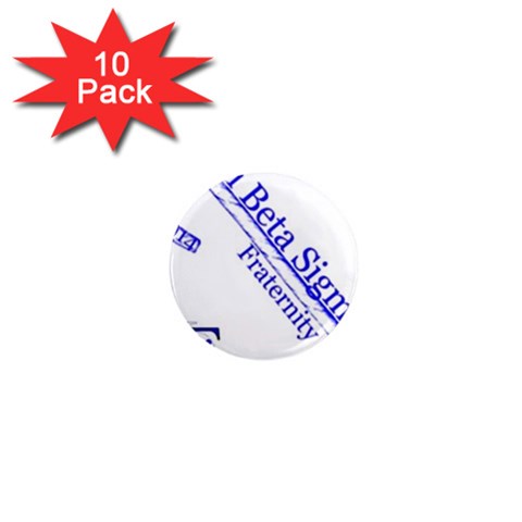 sigma 4_canes_peppermint_singl 1  Mini Magnet (10 pack)  from ArtsNow.com Front