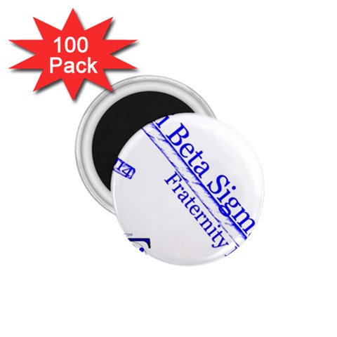 sigma 4_canes_peppermint_singl 1.75  Magnet (100 pack)  from ArtsNow.com Front