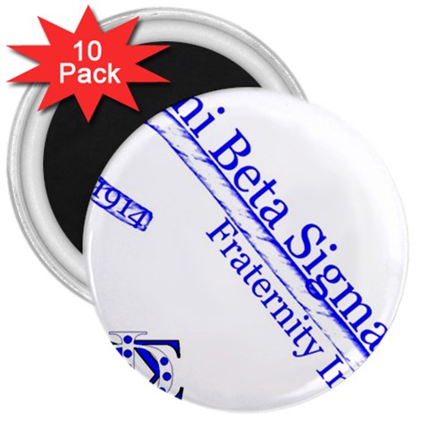 sigma 4_canes_peppermint_singl 3  Magnet (10 pack) from ArtsNow.com Front