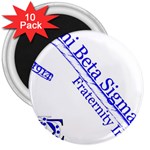 sigma 4_canes_peppermint_singl 3  Magnet (10 pack)