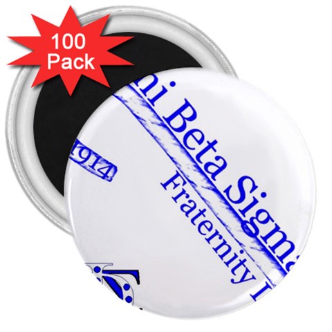 sigma 4_canes_peppermint_singl 3  Magnet (100 pack) from ArtsNow.com Front