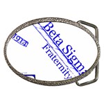 sigma 4_canes_peppermint_singl Belt Buckle