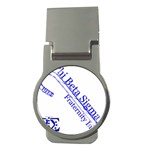 sigma 4_canes_peppermint_singl Money Clip (Round)