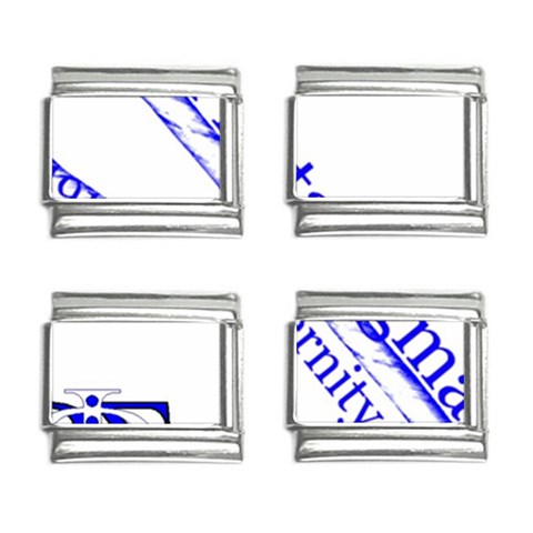 sigma 4_canes_peppermint_singl 9mm Italian Charm (4 pack) from ArtsNow.com Front