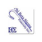 sigma 4_canes_peppermint_singl Magnet (Square)