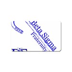 sigma 4_canes_peppermint_singl Magnet (Name Card)