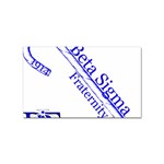 sigma 4_canes_peppermint_singl Sticker Rectangular (10 pack)