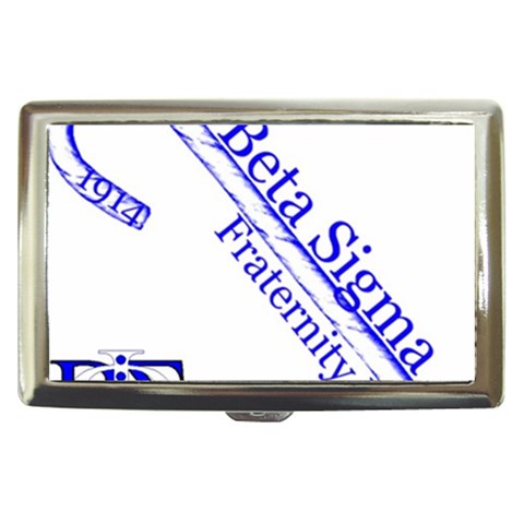 sigma 4_canes_peppermint_singl Cigarette Money Case from ArtsNow.com Front