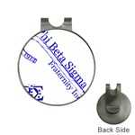 sigma 4_canes_peppermint_singl Golf Ball Marker Hat Clip