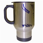 sigma 4_canes_peppermint_singl Travel Mug (Silver Gray)