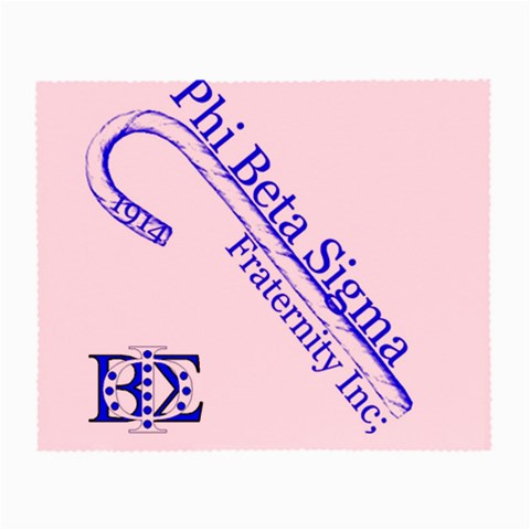 sigma 4_canes_peppermint_singl Glasses Cloth (Small) from ArtsNow.com Front