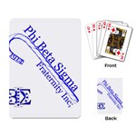 sigma 4_canes_peppermint_singl Playing Cards Single Design