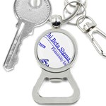 sigma 4_canes_peppermint_singl Bottle Opener Key Chain