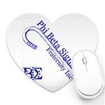 sigma 4_canes_peppermint_singl Mousepad (Heart)