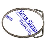 sigma 4_canes_peppermint_sing Belt Buckle
