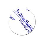 sigma 4_canes_peppermint_sing Magnet 3  (Round)