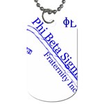 sigma 4_canes_peppermint_sing Dog Tag (One Side)