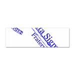 sigma 4_canes_peppermint_sing Sticker Bumper (100 pack)