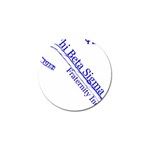 sigma 4_canes_peppermint_sing Golf Ball Marker (4 pack)