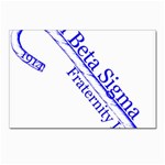 sigma 4_canes_peppermint_sing Postcard 4 x 6  (Pkg of 10)