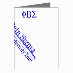 sigma 4_canes_peppermint_sing Greeting Cards (Pkg of 8) from ArtsNow.com Left