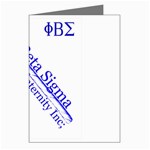 sigma 4_canes_peppermint_sing Greeting Cards (Pkg of 8)