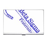 sigma 4_canes_peppermint_sing Business Card Holder