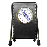 sigma 4_canes_peppermint_sing Pen Holder Desk Clock