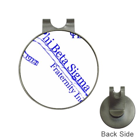 sigma 4_canes_peppermint_sing Golf Ball Marker Hat Clip from ArtsNow.com Front