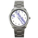 sigma 4_canes_peppermint_sing Sport Metal Watch